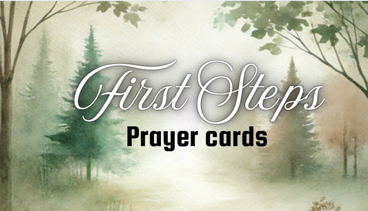 FIRST STEP PRAYER CARDS